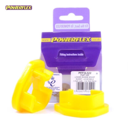 Powerflex Lower Engine Mount Insert - US Models  - 500 US Models inc Abarth - PFF16-522