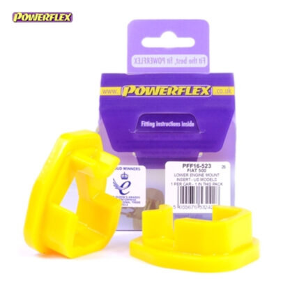 Powerflex Lower Engine Mount Insert - US Models  - 500 US Models inc Abarth - PFF16-523