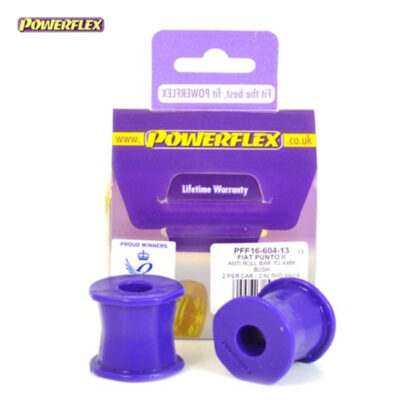 Powerflex Front Anti Roll Bar To Arm Bushes 13mm - Punto MK2 (1999 - 2005) - PFF16-604-13