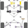 Powerflex Track "Front Lower Wishbone Rear Bushes " - Mazda 5 CR19 (2004 - 2010) - PFF19-1202BLK