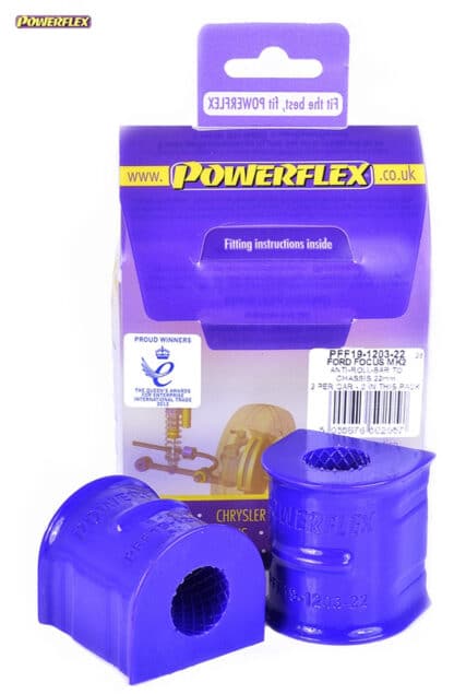 Powerflex Front Anti Roll Bar To Chassis Bushes 22mm - Mazda 5 CR19 (2004 - 2010) - PFF19-1203-22