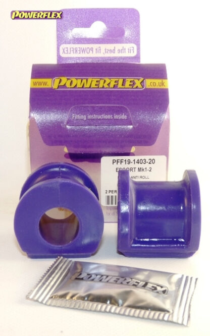 Powerflex Front Anti Roll Bar Mount 20mm - Escort Mk2 (1974-1981) - PFF19-1403-20