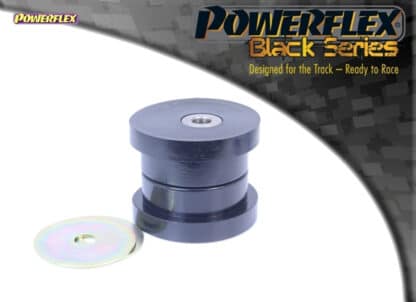 Powerflex Track Lower Engine Mount Large Bushes Round Bracket - Mazda 2 (2003 - 2007) - PFF19-1521BLK