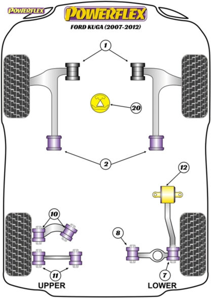 Fast Road  - Mazda 3 BK (2004-2009) - PFF19-1822