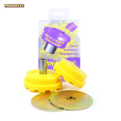 Powerflex Lower Engine Mount Large Bushes 30mm Oval Bracket - Mazda 2 (2003 - 2007) - PFF19-2001