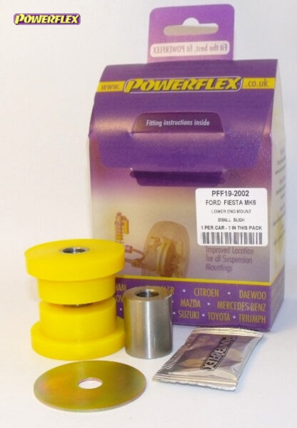 Powerflex Lower Engine Mount Small Bush 30mm Oval Bracket - Fusion (2002 - 2012) - PFF19-2002