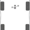 Powerflex Track Lower Torque Mount Large Bush Insert - Puma ST (2019-on) - PFF19-2227BLK