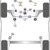 Powerflex Track Lower Torque Mount Large Bush Insert - Fiesta MK8.5 ST 200 Facelift (2021 on) - PFF19-2227BLK