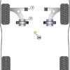 Powerflex Track Lower Torque Mount Insert  - Civic MK11 FL5 Type-R (2022 ON) - PFF25-1220BLK