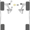 Powerflex Track Lower Engine Mount Bushes Insert  - CR-Z (2010 - 2016) - PFF25-820BLK