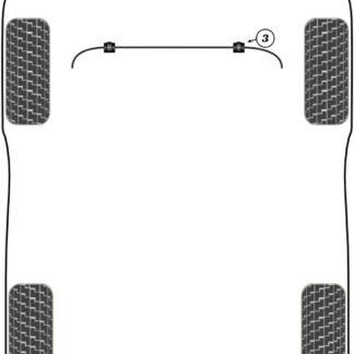 Powerflex Front Anti Roll Bar Bush 22.5mm  - Stonic YB (2017 on) - PFF26-103-22.5