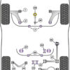 Powerflex Track Lower Torque Mount Small Bush - Transit / Tourneo Connect Mk3 (2021 ON) - PFF3-1324BLK