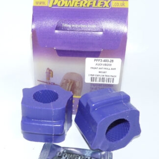 Powerflex Front Anti Roll Bar To Chassis 28mm - V8 Type 44 & C4 (1988-1994) - PFF3-403-28