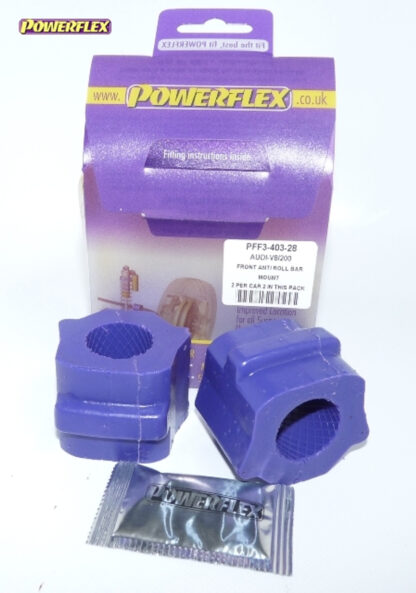 Powerflex Front Anti Roll Bar To Chassis 28mm - V8 Type 44 & C4 (1988-1994) - PFF3-403-28