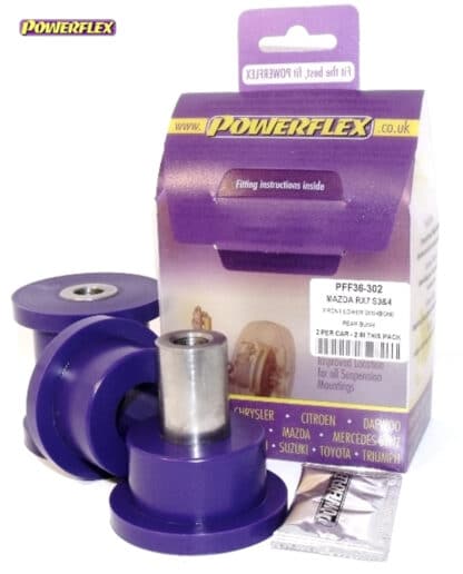 Powerflex Front Lower Wishbone Rear Bushes - RX-7 Generation 3 & 4 (1992-2002) - PFF36-302