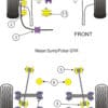 Powerflex Front Anti Roll Bar Outer Mount - Sunny/Pulsar GTi-R (1990-1994) - PFF46-102