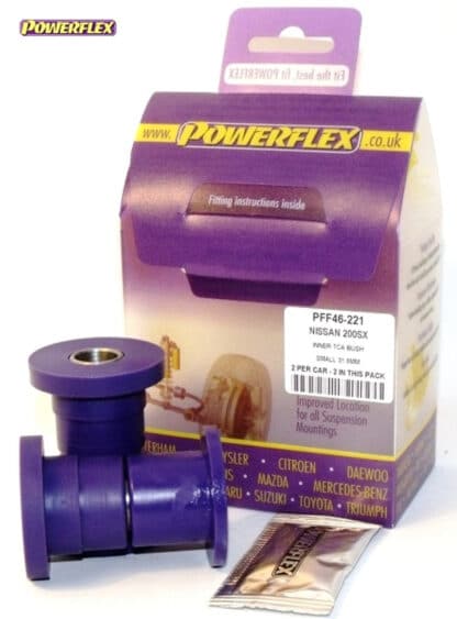 Powerflex Front Inner Track Control Arm Bushes - 200SX - S13