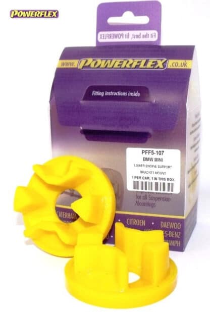 Powerflex Lower Engine Mount Large Bushes Insert - R50/52/53 Gen 1 (2000 - 2006) - PFF5-107