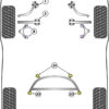 Powerflex Track Front Upper Wishbone Bushes - E71 X6 (2007-) - PFF5-1405BLK