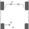 Powerflex Front Roll Bar/Subframe Strengthening Support Plate - E65/E66/E67 7 Series (2001 - 2008) - PFF5-4203PLT
