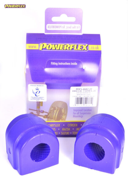 Powerflex Front Anti Roll Bar Mounting Bushes 27mm - Z4M E85 & E86 (2006-2009) - PFF5-4602-27