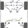 Powerflex Heritage Offset Lower Radiator Mount Kit - Z4M E85 & E86 (2006-2009) - PFF5-4652H