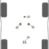 Powerflex Transmission Mounting Bushes (Fast Road) - F22