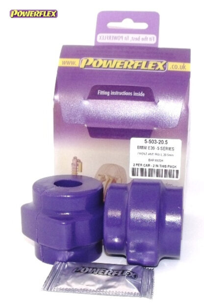 Powerflex Front Anti Roll Bar Mounting Bushes 20.5mm - E38 7 Series (1994 - 2002) - PFF5-503-205