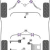 Powerflex Front Radius Arm To Chassis Bushes - E60 5 Series