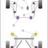 Powerflex Front Arm Front Bushes - 206 (1998 - 2006) - PFF50-401