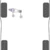Camber Adjustable - Cayman 987C (2005 - 2012)  - PFF57-801