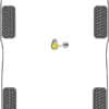 Powerflex Lower Torque Mount (Road) - Note / Tiida (2006 - 2011) - PFF60-8025