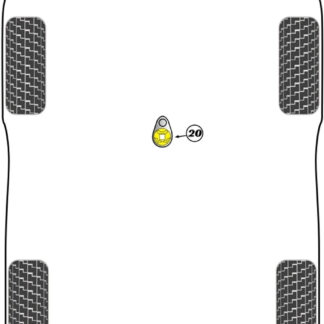 Powerflex Track Lower Torque Mount (Track/Msport) - Note / Tiida (2006 - 2011) - PFF60-8025BLK