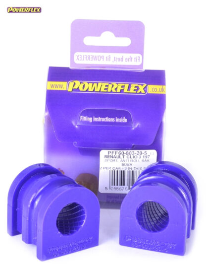 Powerflex Front Anti Roll Bar Bushes 20.5mm - Note / Tiida (2006 - 2011) - PFF60-803-20.5