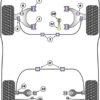 Powerflex Heritage Rear Lower Spring Mount Outer Bush  - GTV & Spider 2.0 & V6