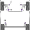 Powerflex Rear Beam Bushes  - 108 (2014 - ON) - PFR12-710