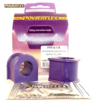 Powerflex Rear Anti-Roll Bar Mounting Bushes 18mm - Sapphire Cosworth 4WD (1990-1992) - PFR19-118