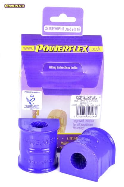 Powerflex Rear Anti Roll Bar To Chassis Bushes 21mm - Mazda 5 CR19 (2004 - 2010) - PFR19-1204-21