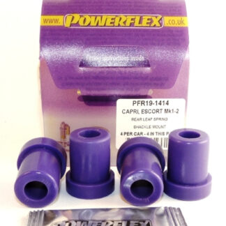 Powerflex Leaf Spring Shackle Mounts - Escort Mk2 (1974-1981) - PFR19-1414