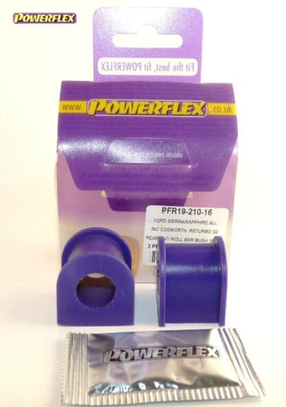 Powerflex Rear Anti-Roll Bar Mounting Bushes 16mm - Sapphire Cosworth 2WD (1988-1989) - PFR19-210-16