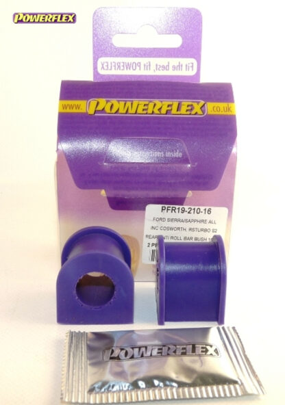 Powerflex Rear Anti-Roll Bar Mounting Bushes 16mm - Sapphire Cosworth 2WD (1988-1989) - PFR19-210-16