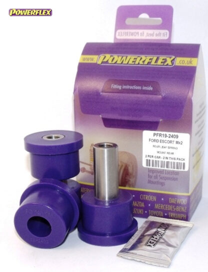 Powerflex Leaf Spring Mount Rear - Escort Mk2 (1974-1981) - PFR19-2409