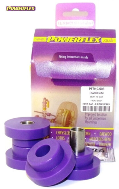 Powerflex Rear Tie Bar Rear Bushes - Escort MK5