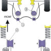 Powerflex Rear Beam Mounting Bushes - Puma (1997-2001) - PFR19-707