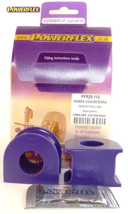 Powerflex Rear Anti Roll Bar Bushes 22mm - INTEGRA TYPE R DC2 (1995-2000) - PFR25-112