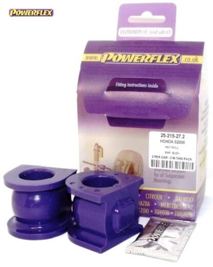 Powerflex Rear Anti Roll Bar Bushes 27.2mm - S2000 (1999-2009) - PFR25-215-27.2