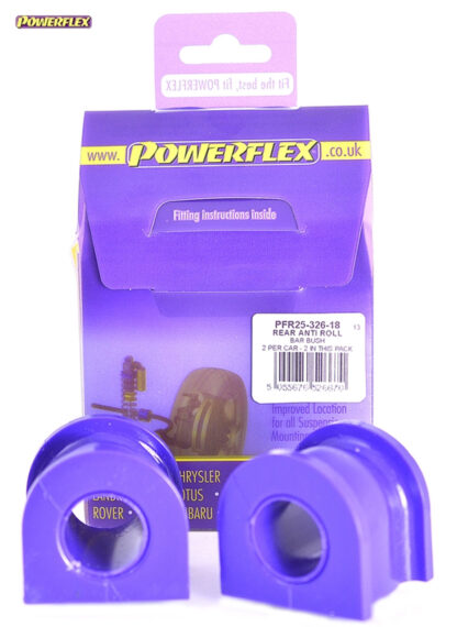 Powerflex Rear Anti Roll Bar Bushes 18mm - Integra Type R/S DC5 (2001 - 2006) - PFR25-326-18