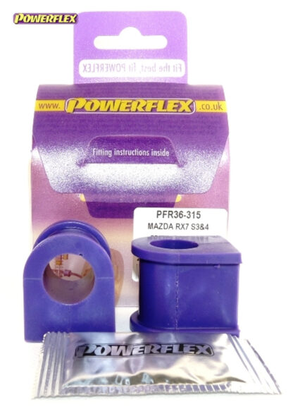 Powerflex Rear Anti Roll Bar Bushes 18mm - RX-7 Generation 3 & 4 (1992-2002) - PFR36-315