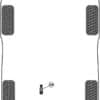 Powerflex Rear Motor Mount Front Bush Inc. Bracket - Outlander PHEV (2013-) - PFR44-630