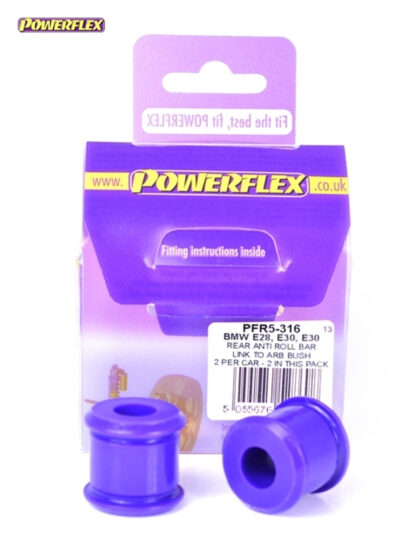 Powerflex Rear Anti Roll Bar Link To Anti Roll Bar Bushes - E36 3 Series (1990 - 1998) - PFR5-316